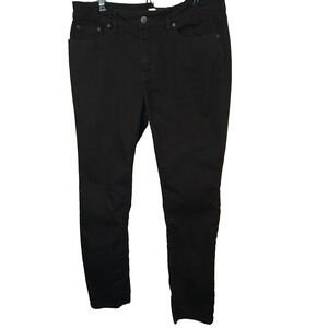 Prana Woman 12/31 Jeans Kayla Short Seam Brown Denim Skinny Jean
